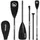 Nemaxx Carbon Speed SUP Paddel 3-teilig 702 g schwarz
