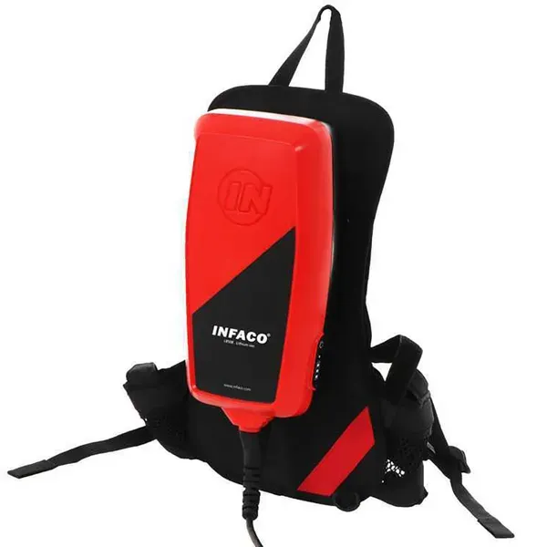 Infaco Akku-Rucksack L850B  Stromversorgungseinheit für Elektrowerkzeuge  48V / 17Ah