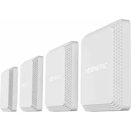 Keenetic Orbiter Pro AC1300 Mesh WiFi-5 Router/-Extender/-Access-Point, 4er-Pack, Router Weiss
