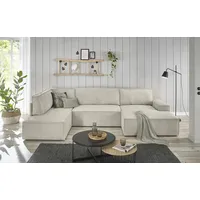 OTTO home HOME SHERWOOD U-Form, 329 cm - OTTO. Verlässliche Qualität.", beige (hellbeige), (52140548-0)