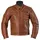 Helstons Rocker Lederjacke Braun M
