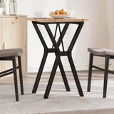 vidaXL Y-Gestell 50 x 75,5 x 50 cm braun