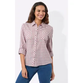 Casual Looks Flanellbluse rosa 40