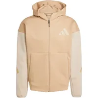 adidas Z.N.E. Full-Zip Kapuzensweatshirt Herren Beige S
