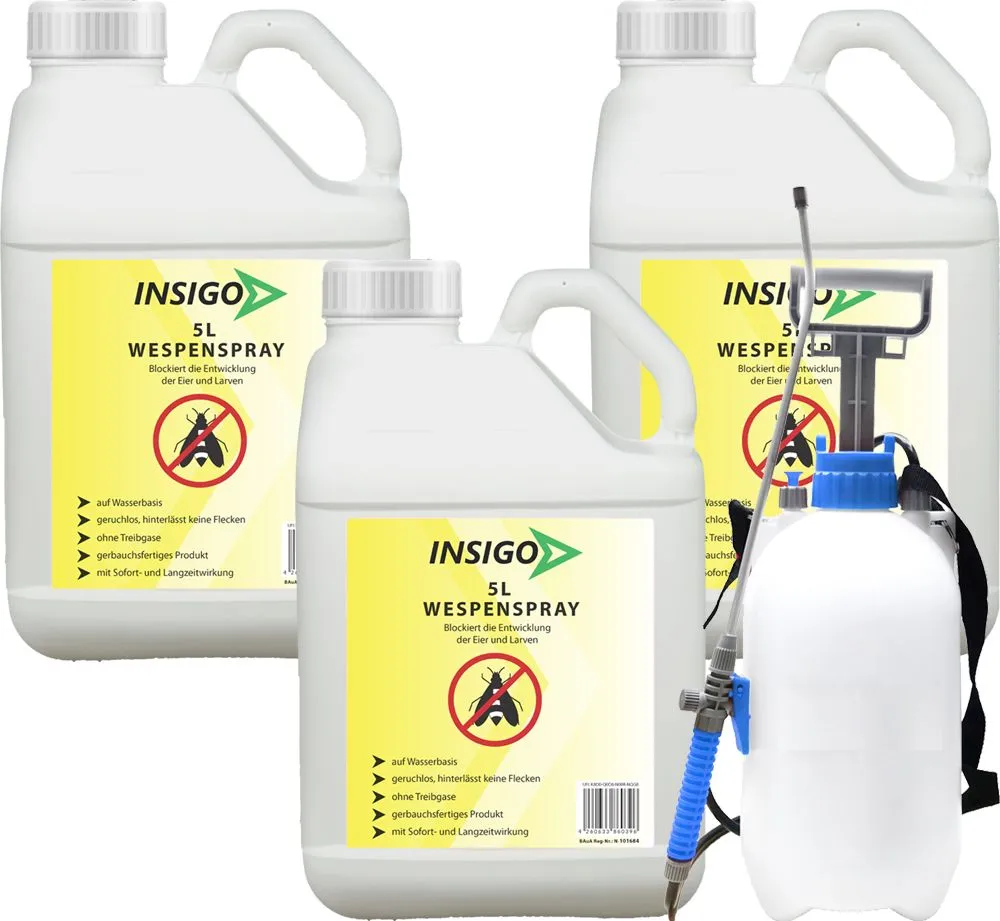 Insigo Wespenspray Spray 15 l