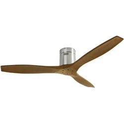 LedsC4 Energiespar Deckenventilator Stem dunkles Holz 137