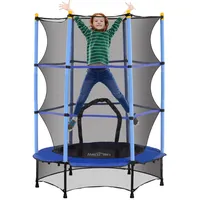 Homcom Kindertrampolin Stahl, Kunststoff,