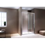 Bernstein Duschabtrennung Bernstein Schiebetür Ex505 Nano Echtglas Klarglas 195cm 120cm