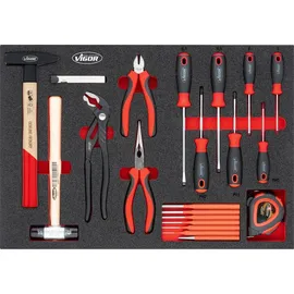 VIGOR Hammer Zangen Schraubendreher Satz V5634N