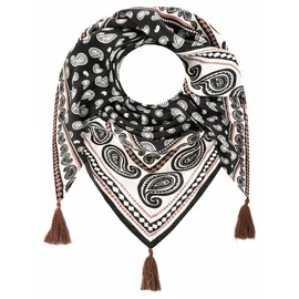 Zwillingsherz "Geometric Paisley", schwarz - one size - Einheitsgröße