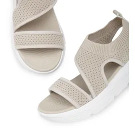 LASCANA Sandale Damen Beige 40