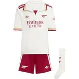 adidas Arsenal London Minikit 2025/26 weiß Kinder Gr. 110