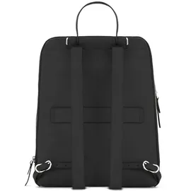 Piquadro Circle Damen-Laptop-Rucksack Schwarz