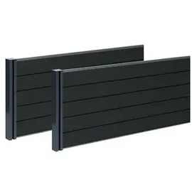 Gutta Hochbeet-Erweiterung Elevada 191 x 80 x 78 cm Anthrazit