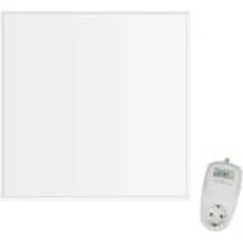 Viesta CF Infrarot Wandheizung mit Thermostat – Carbon Crystal Heizpaneel für Wand, Decke – Kassettendecken – Weiß