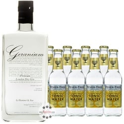 Geranium London Dry Gin & 8 x Fever-Tree Indian Tonic Water