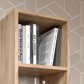 Vicco Wandregal Wido 30 x 100 x 30 cm Anthrazit/Sonoma