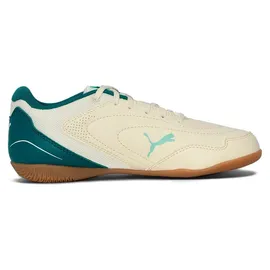 Puma Truco IV Hallenschuhe Kinder sugared almond/puma white/emerald ice/mint jelly/puma black 34
