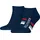Tommy Hilfiger Sneakersocken mit Logo-Detail im 2er-Pack, Marine, 43-46,
