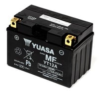 YUASA YT12A 10Ah Motorradbatterie YT12A-BS geschlossen