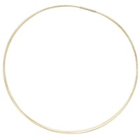 JOBO Halsreif Halskette 5-reihig, 585 Gold 45 cm gelb|goldfarben