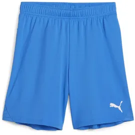 Puma teamGOAL Shorts Kinder 02 electric blue lemonade/white 164