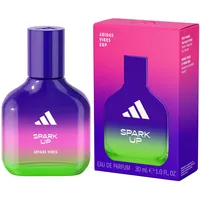 Adidas Vibes Spark Up Eau de Parfum für alle, belebend und faszinierend, langanhaltender Duft, Süßorange und schwarzer Pfeffer, 30 ml