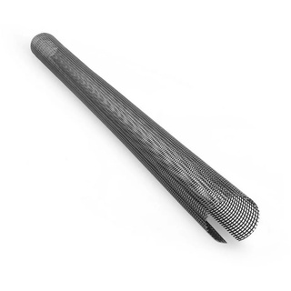 Haga Dachrinnenschutz 2m lang Laubfang 125mm-150mm Laubstopp in schwarz
