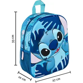 Undercover Rucksack Lilo & Stitch 3D Rucksack Kinder Rucksack, mit Stitch Design