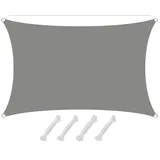 AMANKA UV Sonnensegel Wasserdicht 1 x 2m - Rechteckig - Sonnenschutz Garten Terrasse