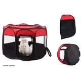 Portable Faltbares Zelt Für Hunde Katzen Hütte 90X90X60 Cm Dutter Mit Tasche - Schwarz