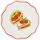 Blond Amsterdam Bruschetta Teller 18 cm Mehrfarbig