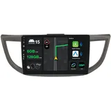 [6G+128G] IPS 10.1" Android 15 Autoradio Für Honda CRV 2012-2016 mit navi Octa Core-[Eingebauter CarPlay/Android Auto/DSP/Mirror Link/GPS Navi/360 Camera/Bluetooth 5.0/WiFi/USB