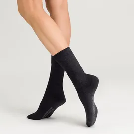 Hudson Relax Cotton Socken 1 Paar Grau 39-42