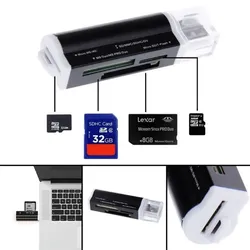 Highspeed All in One Universal Kartenleser Micro SD , Mini SD , SD ,MMC ,Micro MMC , RSMC, MSPRO, M2 , Memory Stick Pro