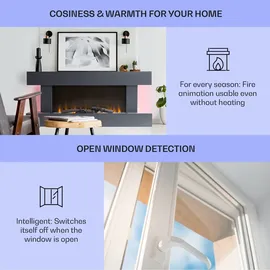 Klarstein Studio Light & Fire 1 Smart schwarz