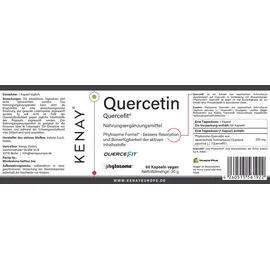Kenay Quercetin QuercefitTM Kapseln 60 St.