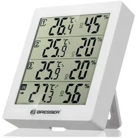 Bresser Temeo Hygro Quadro weiß