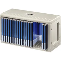 Hama CD-Rack 20 - Medienablage - Kunststoff - Grau