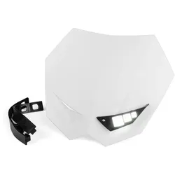 LED Enduro Lichtmaske Weiss