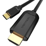 Vention USB C (Typ C) zu HDMI Kabel 15 m Schwarz