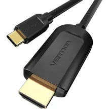 Vention USB C (Typ C) zu HDMI Kabel 15 m Schwarz