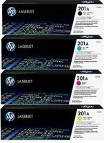 HP 201A Multipack Original CMYK, Schwarz 1.500/Farbe je 1.330 Seiten – für Color...