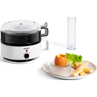 Krups Ovomat Super Eierkocher für 7 Eier Weiß EG2301