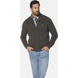 Jan Vanderstorm Strickjacke NORANDER Braun 5XL