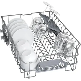 Bosch Serie 4 SPU4HMS10E Einbau-Geschirrspüler (unterbaufähig, 448 mm breit, Edelstahl)