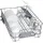 Bosch Serie 4 SPU4HMS10E Einbau-Geschirrspüler (unterbaufähig, 448 mm breit, Edelstahl)