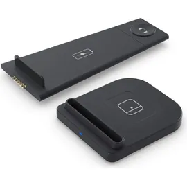 Wisam Wisam® 3 in 1 Multifunktion 15W QI Ladestation für Airpods Pro Apple Watch iPhone 12