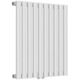 neu.haus Design Röhrenheizkörper 600 x 600 mm 449 W weiß Mittelventil