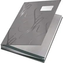Leitz Unterschriftsmappe Design, 18 Fächer, grau
